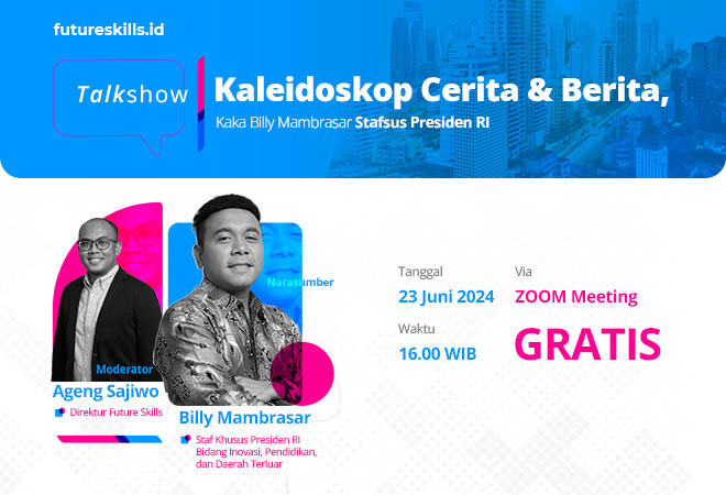 Talk Show "Kaleidoskop Cerita dan Berita, Kaka Billy Stafsus Presiden RI"