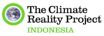 Logo The Climate Reality Indonesia (Green Planet and Future Living)