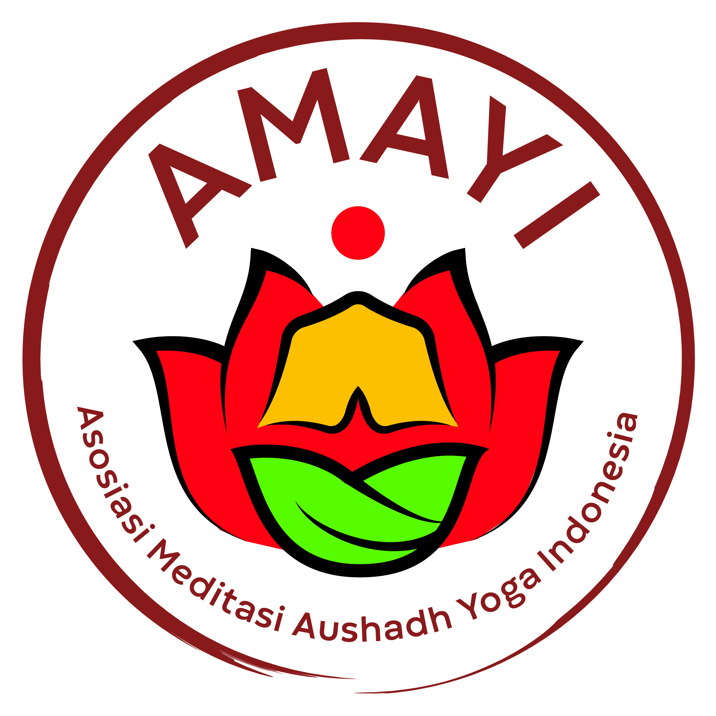 Logo AMAYI (Asosiasi Meditasi, Ayurveda, Yoga Indonesia)