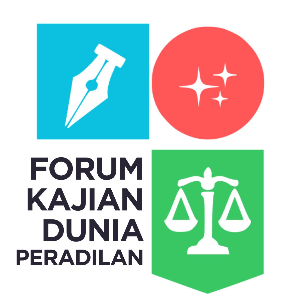 Logo Forum Kajian Dunia Peradilan (FKDP)